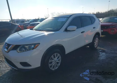 2016 Nissan Rogue S/Sl/Sv z USA, uszkodzony, nr VIN 5N1AT2MV6GC750973